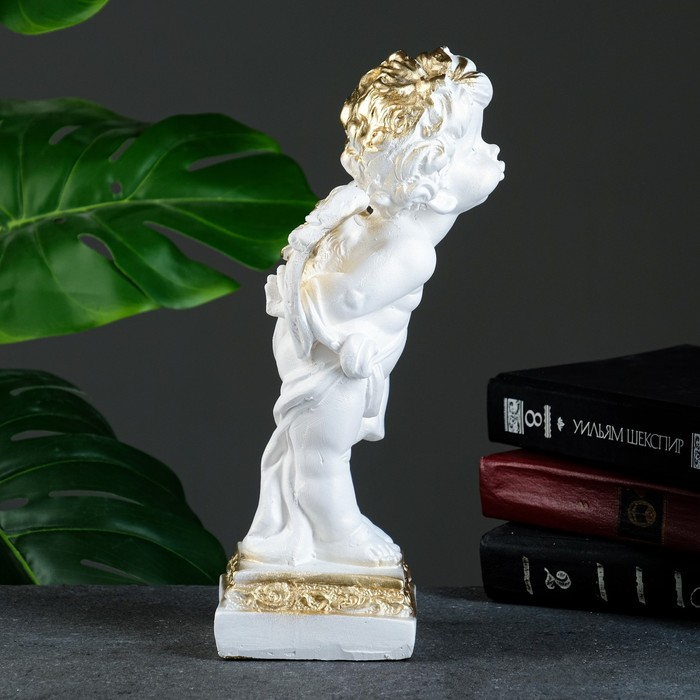 Фигура Фигура "Ангел малый" белый 31х14х15см