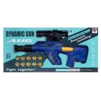 Бластер &laquo;Помповый AUG&raquo;, стреляет мягкими шариками, прицел