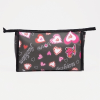 Косметичка на молнии, цвет чёрный Косметичка на молнии, цвет чёрный