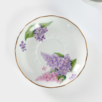 Чайная пара «Сирень», 300 мл, блюдце d=15 см Чайная пара «Сирень», 300 мл, блюдце d=15 см