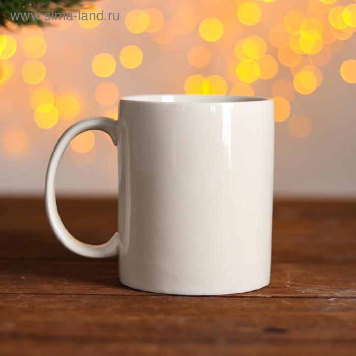 Набор кружка под раскраску &laquo;Мешок подарков&raquo; краска 6 цв по 2 мл, кисть