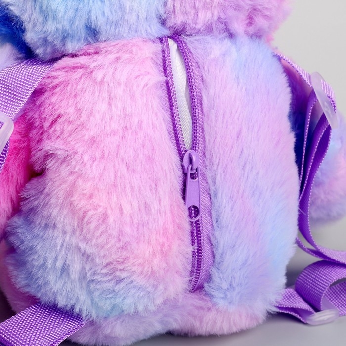 Рюкзак-игрушка детская для девочки «Мишка», 25х10 см Рюкзак-игрушка детская для девочки «Мишка», 25х10 см