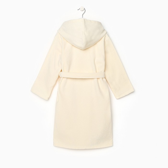 Халат махровый детский Экономь и Я, р. 32, цв.молочный, 100% хл 340 г/м2 Халат махровый детский Экономь и Я, р. 32, цв.молочный, 100% хл 340 г/м2