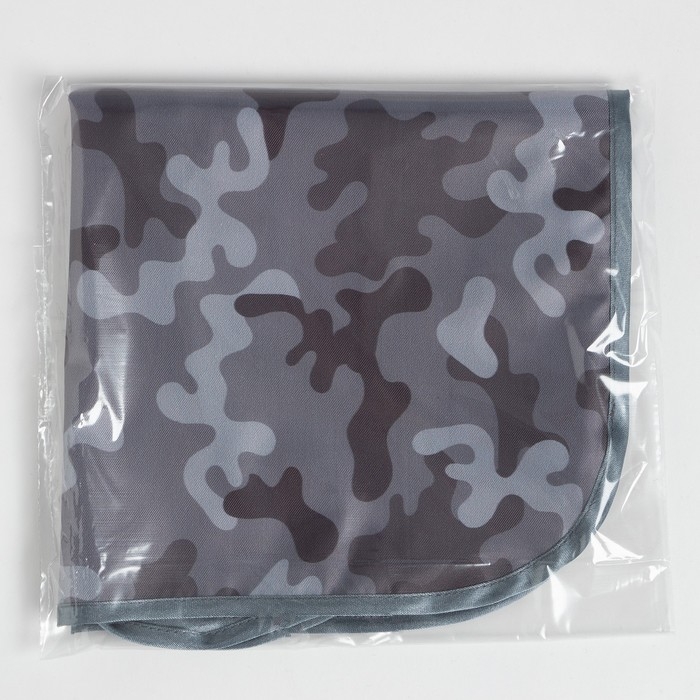 Фартук детский Этель &laquo;Серый милитари&raquo;, 49 х 39 см