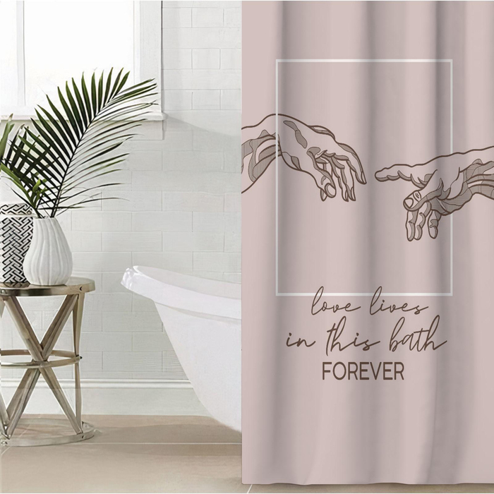 Штора для ванной &laquo;Adam&raquo;, 145&times;180 см