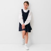 Сарафан для девочки MINAKU, цвет синий, рост 134 см Сарафан для девочки MINAKU, цвет синий, рост 134 см