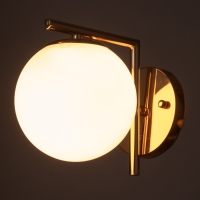 Бра 2494/1GD E27 40Вт золото 15х18 см