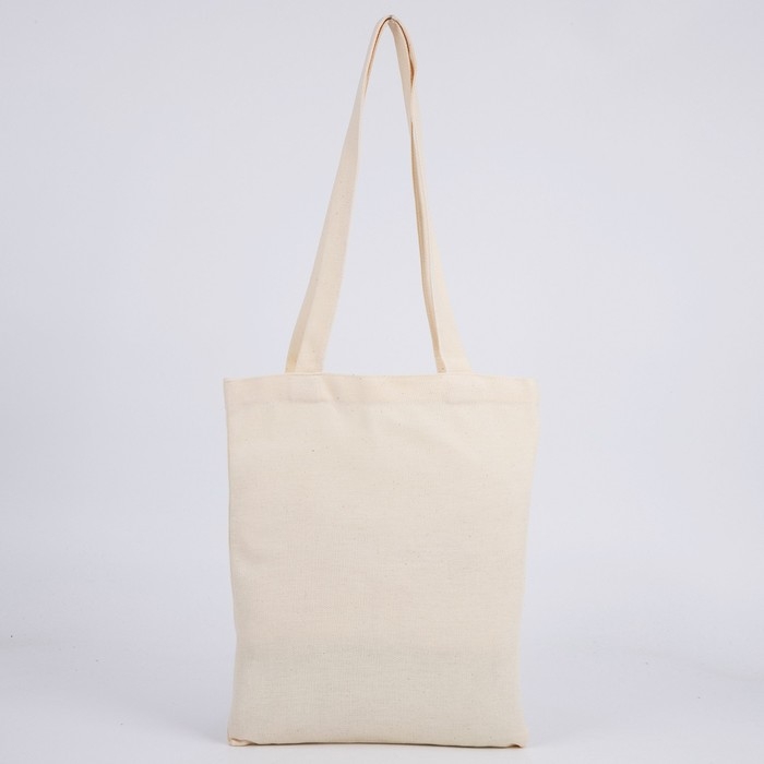 Сумка-шопер Love без молнии, без подкладки, цвет бежевый