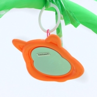 Развивающий коврик с дугами &laquo;Лягушонок&raquo;, 4 игрушки, зеркало, размер 78х69 см, Крошка Я