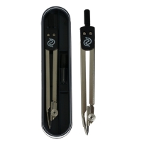 Циркуль металлический + грифели GLOBUS Junior, в футляре Циркуль металлический + грифели GLOBUS Junior, в футляре