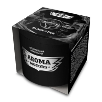 Ароматизатор гелевый Grass «Aroma Motors» BLACK STAR, 100 мл Ароматизатор гелевый Grass «Aroma Motors» BLACK STAR, 100 мл