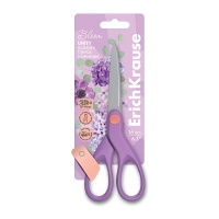 Ножницы ErichKrause Unity Pastel Bloom, 16 см, лезвия из нержавеющей стали, двойная заточка, ударопрочный пластик, блистер, МИКС Ножницы ErichKrause Unity Pastel Bloom, 16 см, лезвия из нержавеющей стали, двойная заточка, ударопрочный пластик, блистер, МИКС