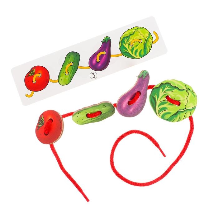 Шнуровка &laquo;Овощи&raquo;