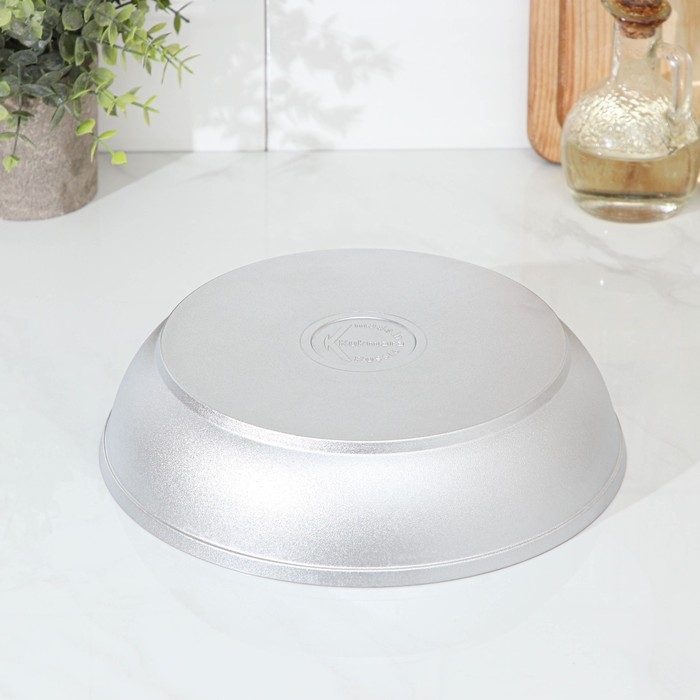 Сковорода с утолщенным дном, 24&times;6 см