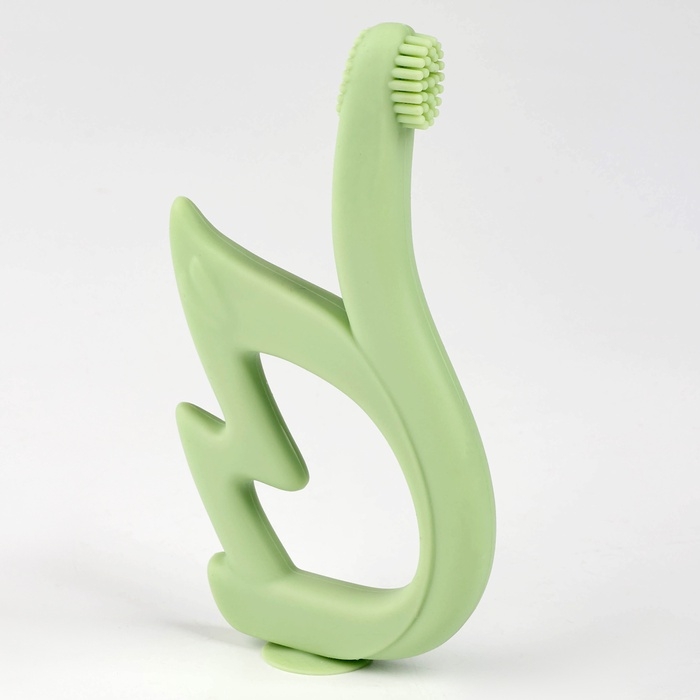 Прорезыватель-массажёр силиконовый для зубов «Лебедь», детский, на присоске, цвета МИКС Прорезыватель-массажёр силиконовый для зубов «Лебедь», детский, на присоске, цвета МИКС