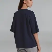 Футболка оверсайз Slope, кобальт (темно-синяя), размер ХS/S