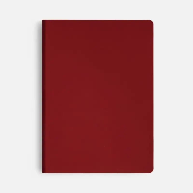 Ежедневник Flex Shall New, недатированный, красный