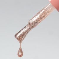 Гель лак для ногтей &laquo;COLOR CHROME&raquo;, 3-х фазный, 10 мл, LED/UV, цвет бежевый (68)