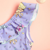 Купальник детский Мой маленький пони, рост 122-128 (34), фиолетовый