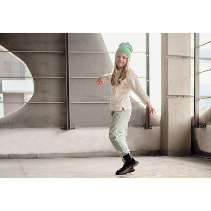 Джинсы для девочки KAFTAN, размер 32 (110-116 см), бирюзовый Джинсы для девочки KAFTAN, размер 32 (110-116 см), бирюзовый