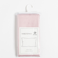 Наволочка Этель Pink rose 70х70, 100% хлопок, мако-сатин, 114г/м2