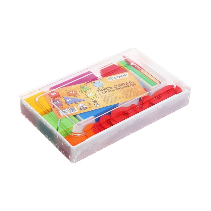 Касса счётных материалов «Учись считать», 142 элемента Касса счётных материалов «Учись считать», 142 элемента