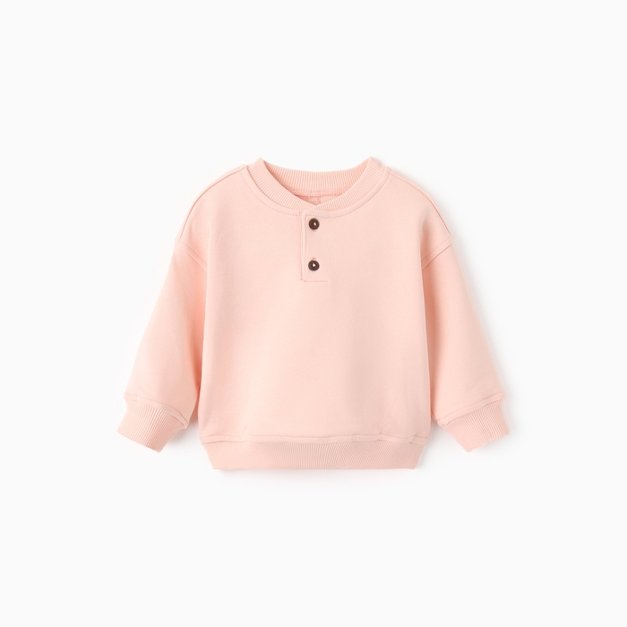 Толстовка детская MINAKU: Basic Line BABY, цвет пудрово-розовый, рост 86-92 Толстовка детская MINAKU: Basic Line BABY, цвет пудрово-розовый, рост 86-92