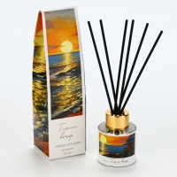 Диффузор ароматический палочки, ароматизатор для дома &laquo;Аромадиффузор: Тихий вечер&raquo;, жасмин, 50 мл.