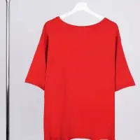 Футболка оверсайз унисекс Vozduh, красная, размер M/L