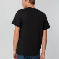 Футболка унисекс T-bolka 140, черная, размер M