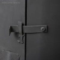 Печь под казан 8 л D=32 см, с дымоходом, с дверцей Печь под казан 8 л D=32 см, с дымоходом, с дверцей