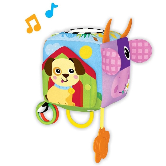 Музыкальный кубик «Ферма» Музыкальный кубик «Ферма»