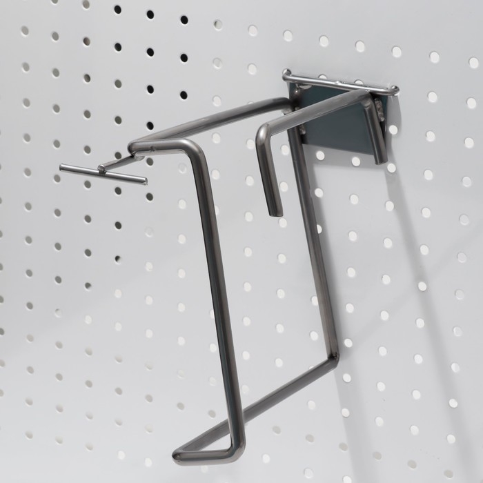 Держатель для молотков на перфорацию, 22&times;8&times;23 см, цвет хром