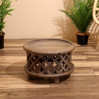 Столик кофейный 39х39х26 см, манговое дерево