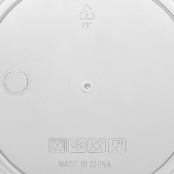 Набор ланч - боксов Доляна, 3 шт, 500 мл, 1 л, 1,9 л, прозрачный