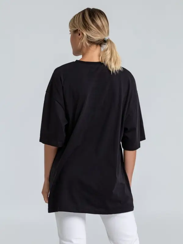 Футболка оверсайз &laquo;He is So Pretty. Давид&raquo;, черная, размер XS/S