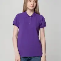 Рубашка поло женская Virma lady, фиолетовая, размер M