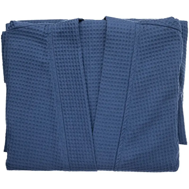 Халат вафельный Kimono, темно-синий, размер M/L