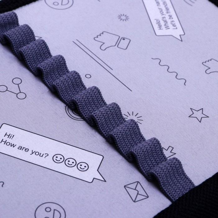 Пенал 3 секции, вкладка внутри, 140 х 210 х 40 мм, тканевый, Calligrata TOP Block Пенал 3 секции, вкладка внутри, 140 х 210 х 40 мм, тканевый, Calligrata TOP Block "Динозавр"