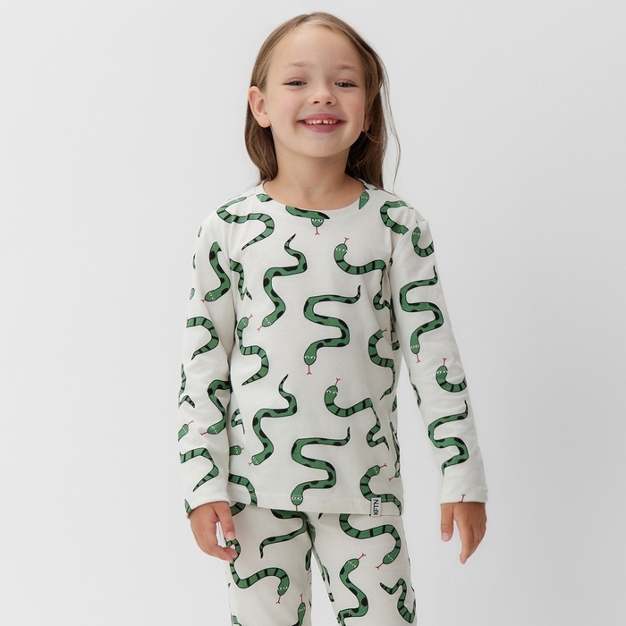 Пижама детская (лонгслив и брюки) KAFTAN "Змеи" р.28 (86-92)