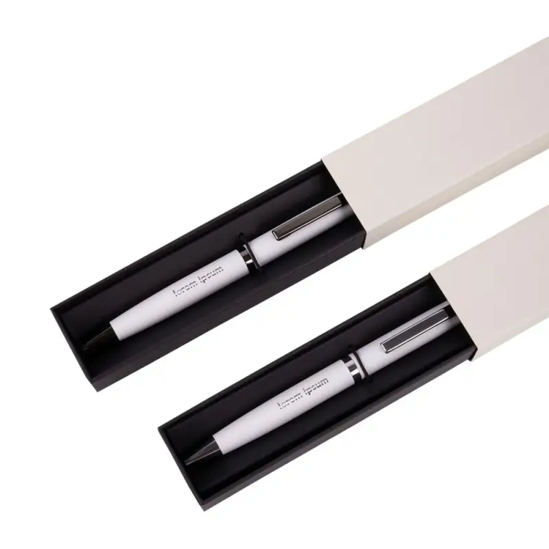 Ручка шариковая Inkish Chrome, белая Ручка шариковая Inkish Chrome, белая