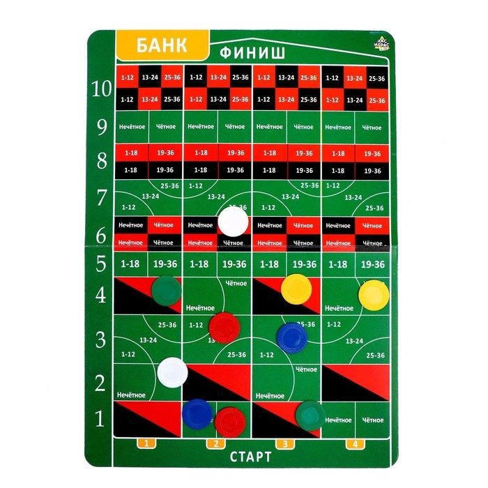 Настольная игра &laquo;Делай ставку&raquo;, 2-4 игрока, 10+
