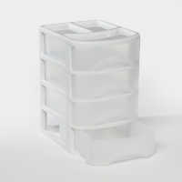 Мини-комод 4-х секционный «Минибокс», цвет МИКС Мини-комод 4-х секционный «Минибокс», цвет МИКС