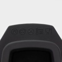 Форма для льда Доляна &laquo;Квадрат&raquo;, силикон, 21,5&times;9,5&times;5 см, 3 ячейки (5,2х4,8 см), цвет чёрный