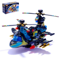 Вертолет &laquo;Воздушный бой&raquo;, работает от батареек, световые и звуковые эффекты