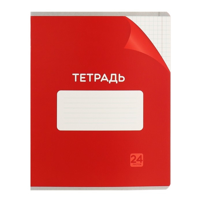 Комплект тетрадей из 10 штук, 24 листа в клетку Calligrata Комплект тетрадей из 10 штук, 24 листа в клетку Calligrata "Однотонная Классика с уголком. Эконом", обложка мелованный картон, ВД-лак, блок №2, белизна 75% (серые листы), 5 видов по 2 штуки