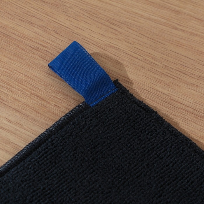 Коврик для сушки посуды Доляна «Лофт», 38×50 см, микрофибра, цвет чёрный Коврик для сушки посуды Доляна «Лофт», 38×50 см, микрофибра, цвет чёрный