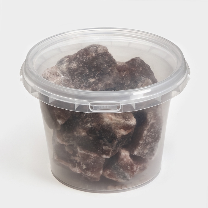 Соль колотая &laquo;Иранская горная&raquo;, 2 кг, ведро, цвет микс