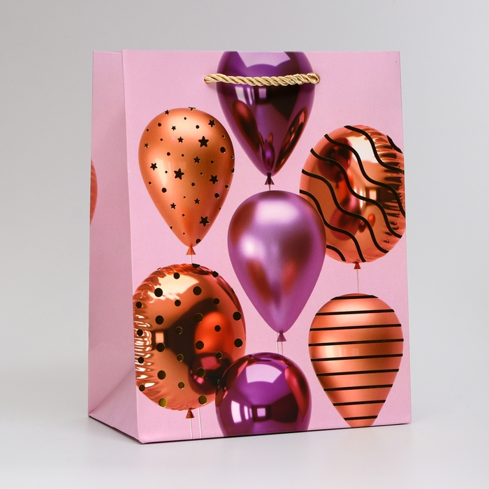Пакет ламинированный «Шарики», MS 18 × 23 × 10 см Пакет ламинированный «Шарики», MS 18 × 23 × 10 см
