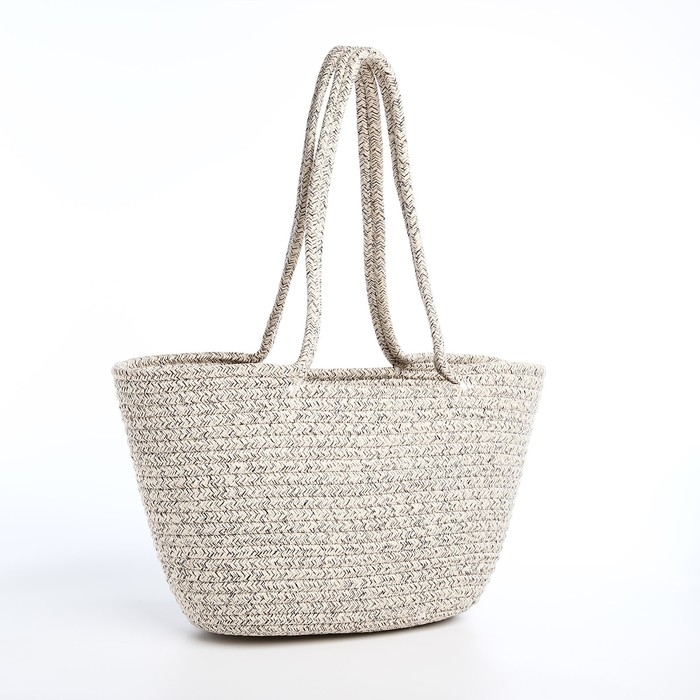 Сумка-тоут без застёжки, цвет серый Сумка-тоут без застёжки, цвет серый